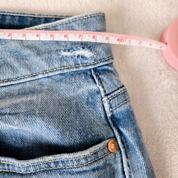 PAIGE Leenah Wide Leg Jean distressed, size 29 - Picture 13 of 16